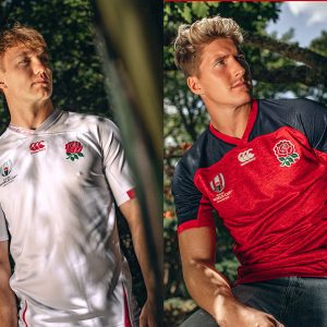 Inglaterra revela camisetas de la Copa Mundial de Rugby 2019