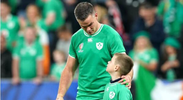 El hijo de Johnny Sexton derrite el corazón del gran irlandés con conmovedores comentarios sobre su padre